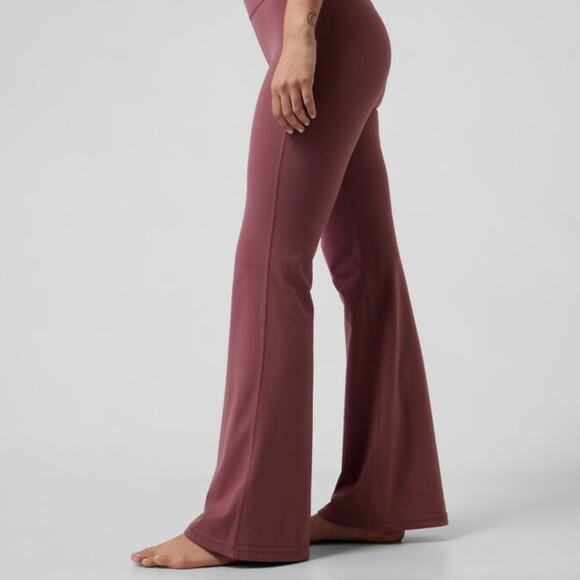 Athleta Elation Flare Pant Size XL Tawny Rose - Picture 4 of 10